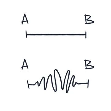 Tangle of lines. Chaotic messy clew Stock Illustration