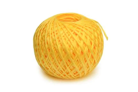 Tangle of nylon thread Stock Photos