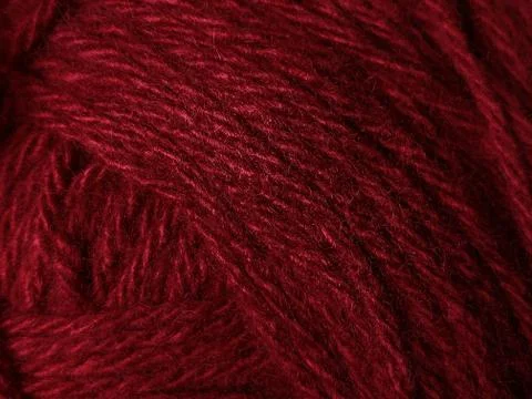 The tangle of red wool Stock Photos