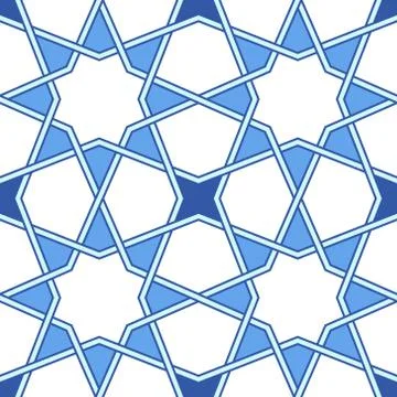 Tangled Eastern Pattern Stock Illustration