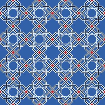 Tangled Eastern Pattern Illustrazione stock