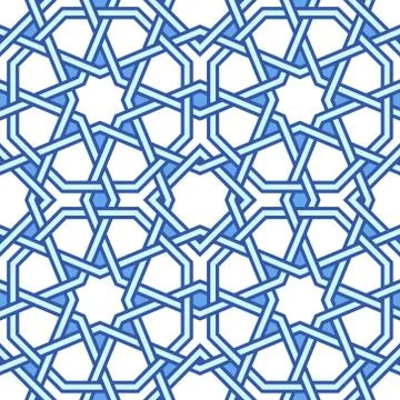 Tangled Eastern Pattern Stock Illustration