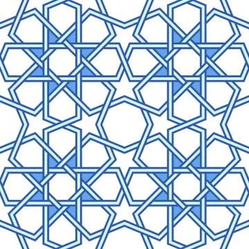 Tangled Eastern Pattern Stock Illustration