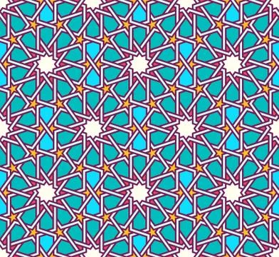 Tangled Eastern Pattern Stock Illustration