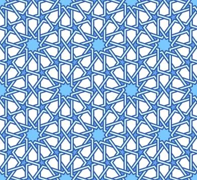 Tangled Eastern Pattern Stock Illustration