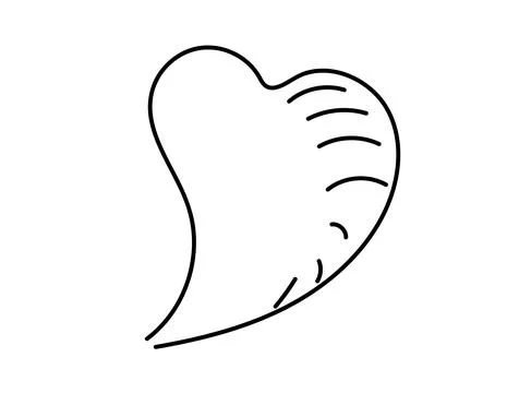 Tangled grungy round scribble hand drawn with thin line, divider shape Stock Illustration