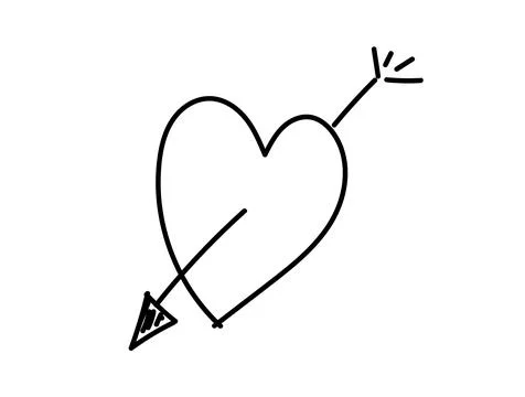 Tangled grungy round scribble hand drawn with thin line, divider shape Stock Illustration