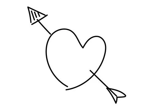 Tangled grungy round scribble hand drawn with thin line, divider shape Stock Illustration