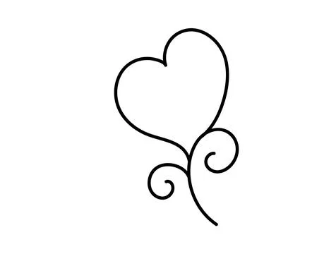 Tangled grungy round scribble hand drawn with thin line, divider shape Illustrazione stock