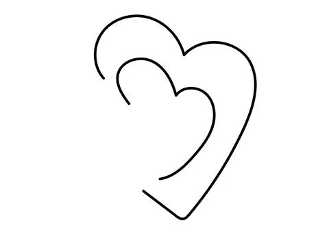 Tangled grungy round scribble hand drawn with thin line, divider shape.  Isolate Stock Illustration