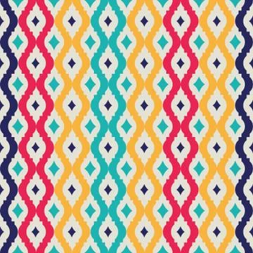 Tangled Lattice Pattern Stock Illustration