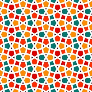 Tangled Lattice Pattern Stock Illustration