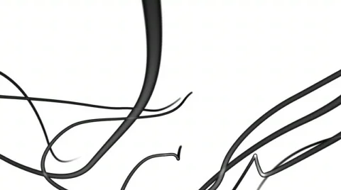 Tangled Lines Stock Footage 623447