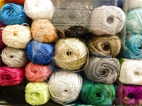 Tangles of thread Stock Photos