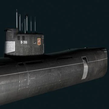 Tango Class _ Attack Submarine 2 (Multi Format) ~ 3D Model #91538176