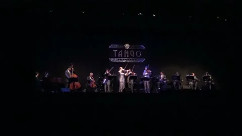 Tango orchestra Stock Footage 143374669