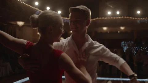 Tango Performers Exercising Movement Together Stock Footage 158564605