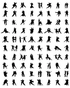 Tango players 2 Stock Illustration