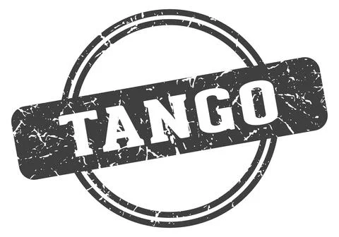 Tango stamp Stock Illustration