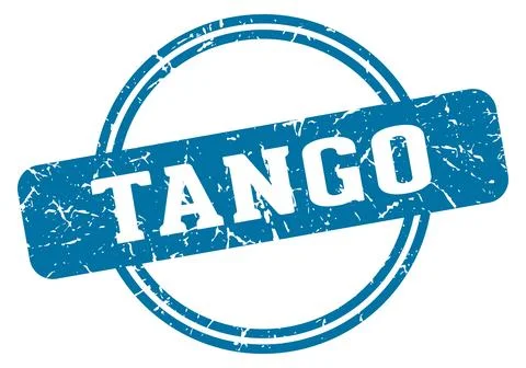 Tango stamp Stock Illustration