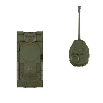 Tank Is-2 Illustrazione stock