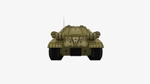 Tank 3D Stock Illustration