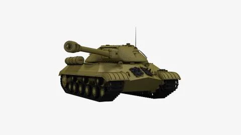 Tank 3D Illustrazione stock