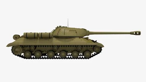 Tank 3D Stock Illustration