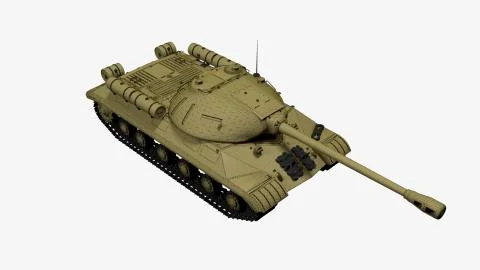 Tank 3D Stock Illustration