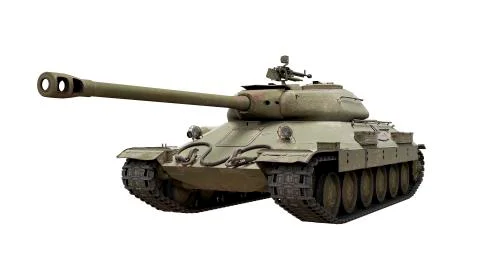 Tank 3D is6 3d render Stock Illustration