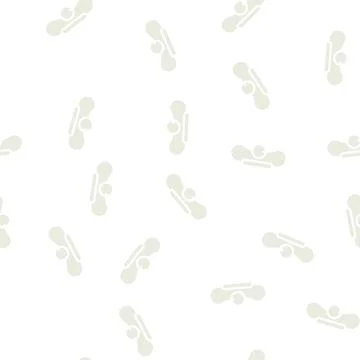 Tank banger glyph vector seamless pattern Stock Illustration