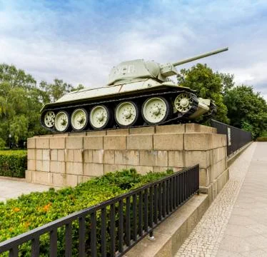 Tank in Berlin Stock Photos