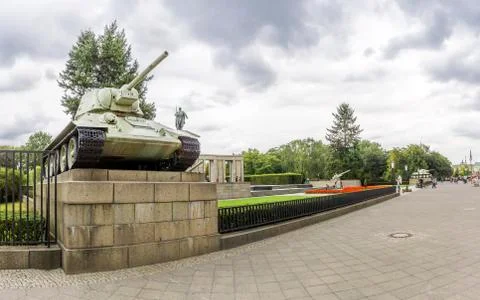 Tank in Berlin Stock Photos