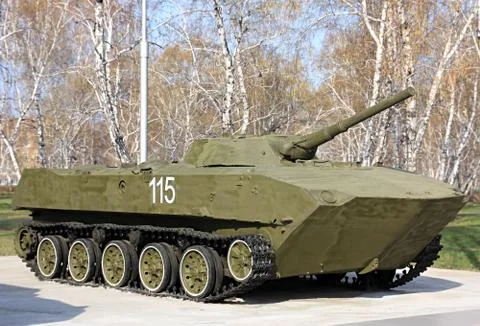 Tank BMD-1 스톡 사진