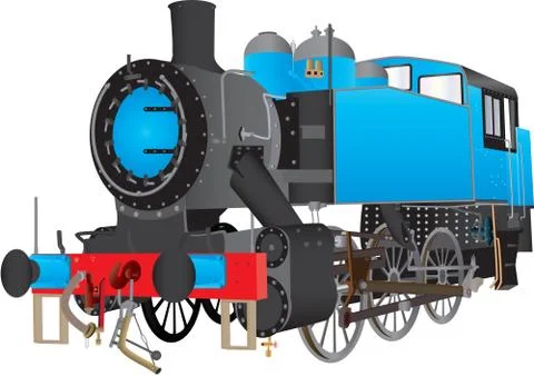 Tank engine Stock Illustration