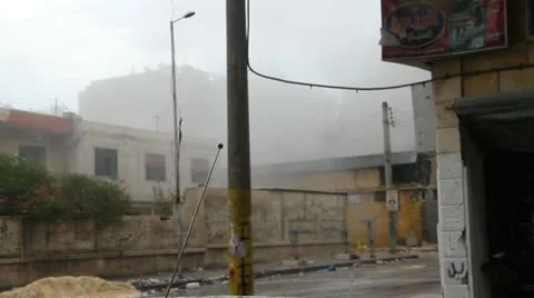 Tank Explosion Stock Footage 12733341