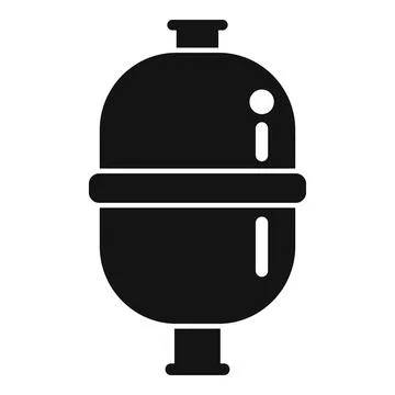 Tank filter icon simple vector. Beach pool Stock Illustration