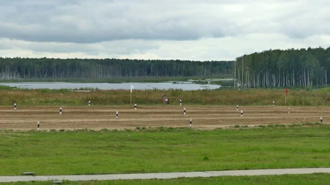 The tank goes on the attack Stock Footage 138315030