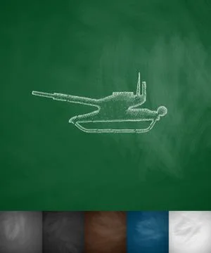 Tank icon Ilustración de archivo