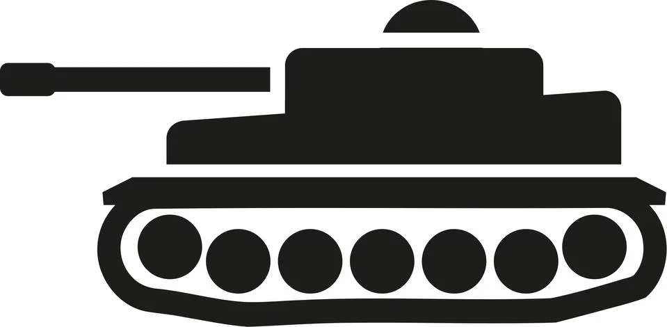Tank icon Illustrazione stock