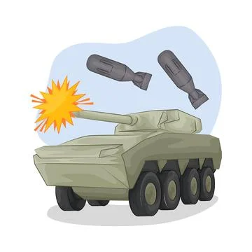 Tank Illustration Stock Illustration