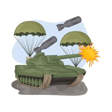 Tank Illustration Stock Illustration