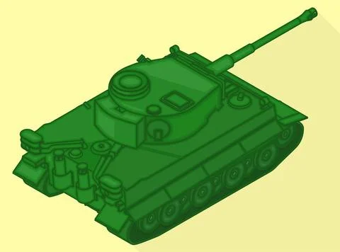 Tank isometric flat vector 3d Tank isometric flat vector 3d illustration. ... Fotos de archivo