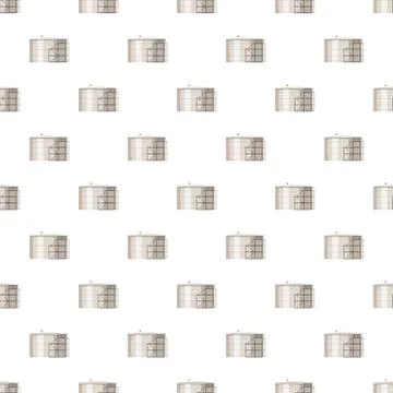 Tank liquid storage pattern Illustrazione stock
