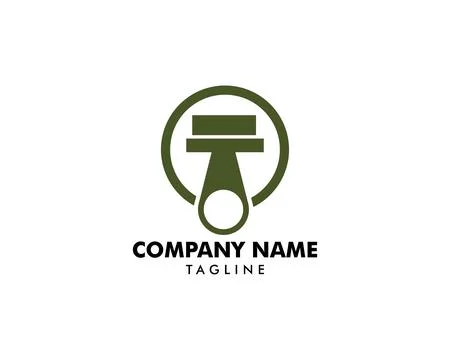 Tank logo template icon design elements Illustration