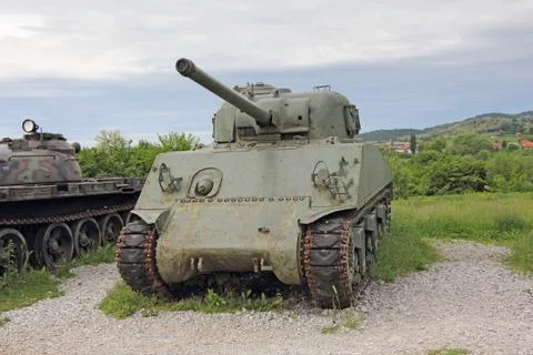 Tank Foto stock