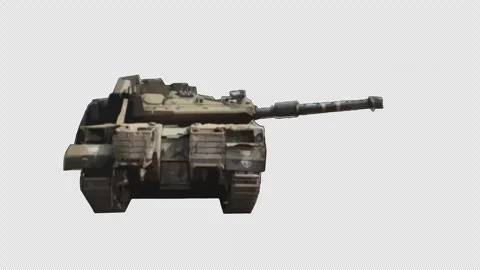 TANK SHOOTING N Stock Footage 253774906