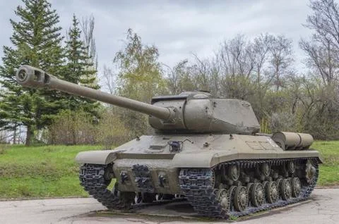 The tank of the Soviet Army of the Second World War Stock Photos