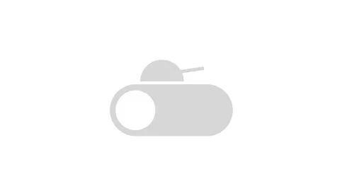 Tank Switches Off Animation. Stock Footage 171479279