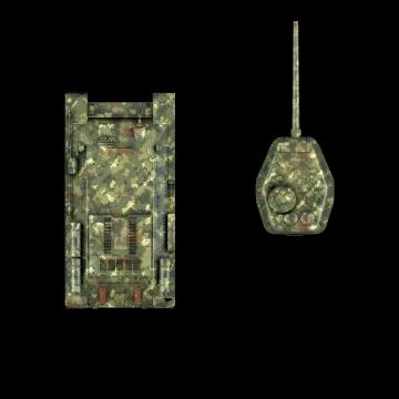 Tank T-34 Illustrazione stock